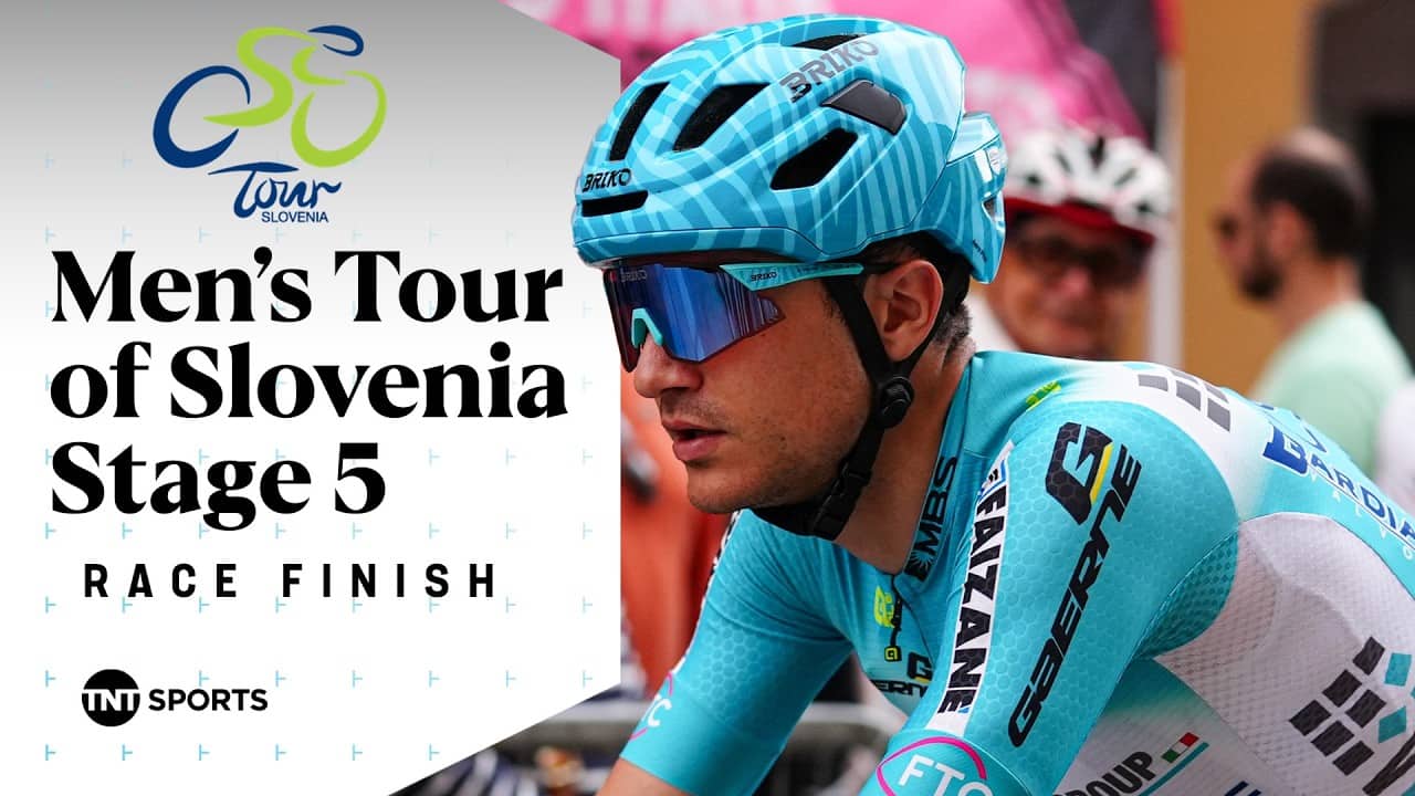 WHAT A WIN! 🔥 | 2026 Men's Tour of Slovenia Stage 5 Final KM's | TNT Sports Cycling