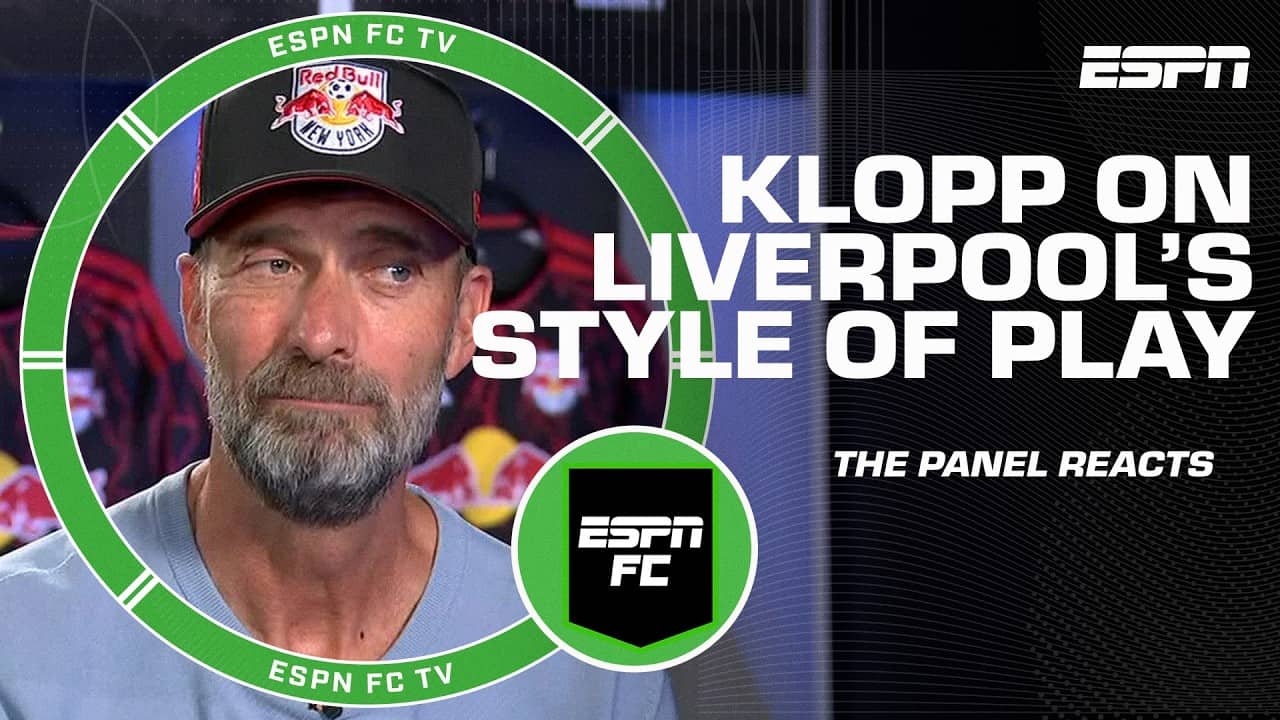 Jurgen Klopp reflects on the exciting style of play Liverpool played under him | ESPN FC