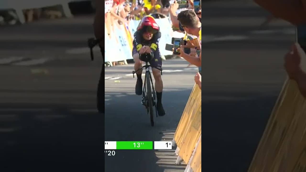 Vingegaard leads! 🔥