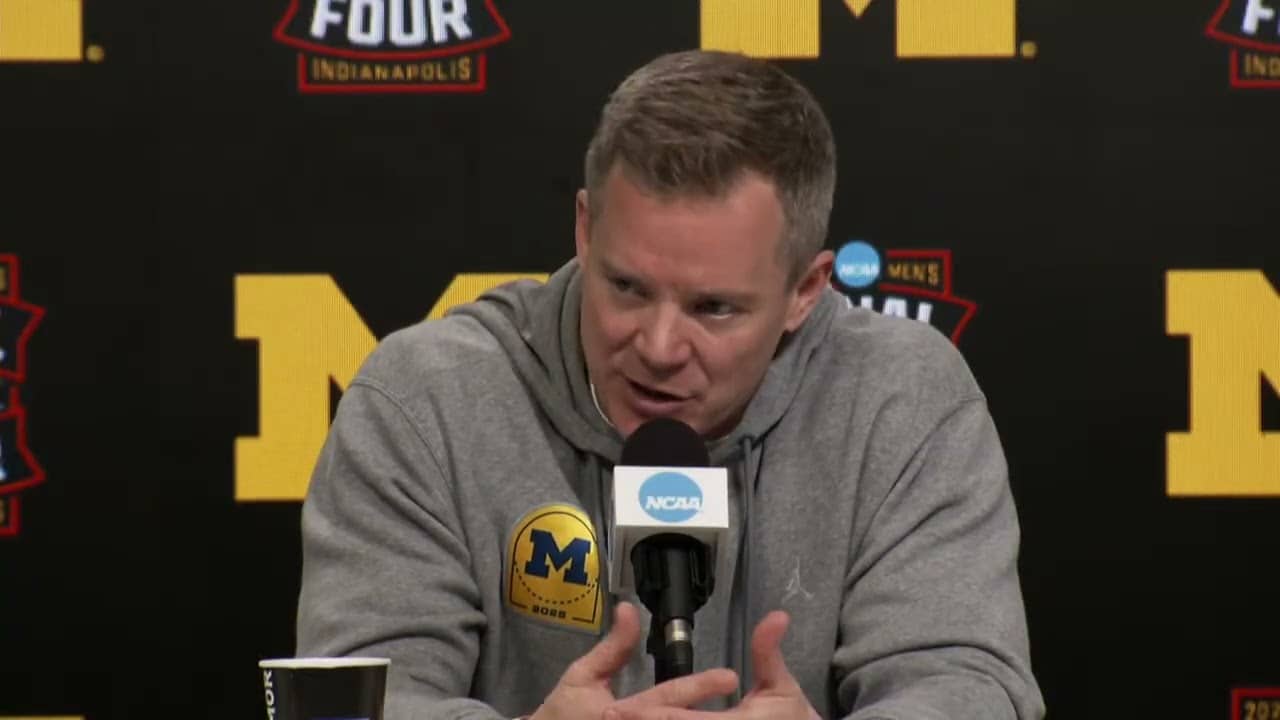 Michigan Pregame Press Conference (2026 Men's Final Four)