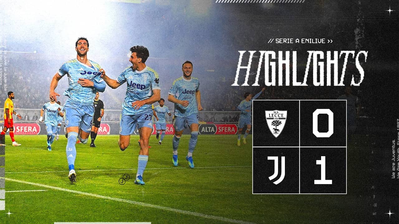 Lecce 0-1 Juventus | HIGHLIGHTS Serie A