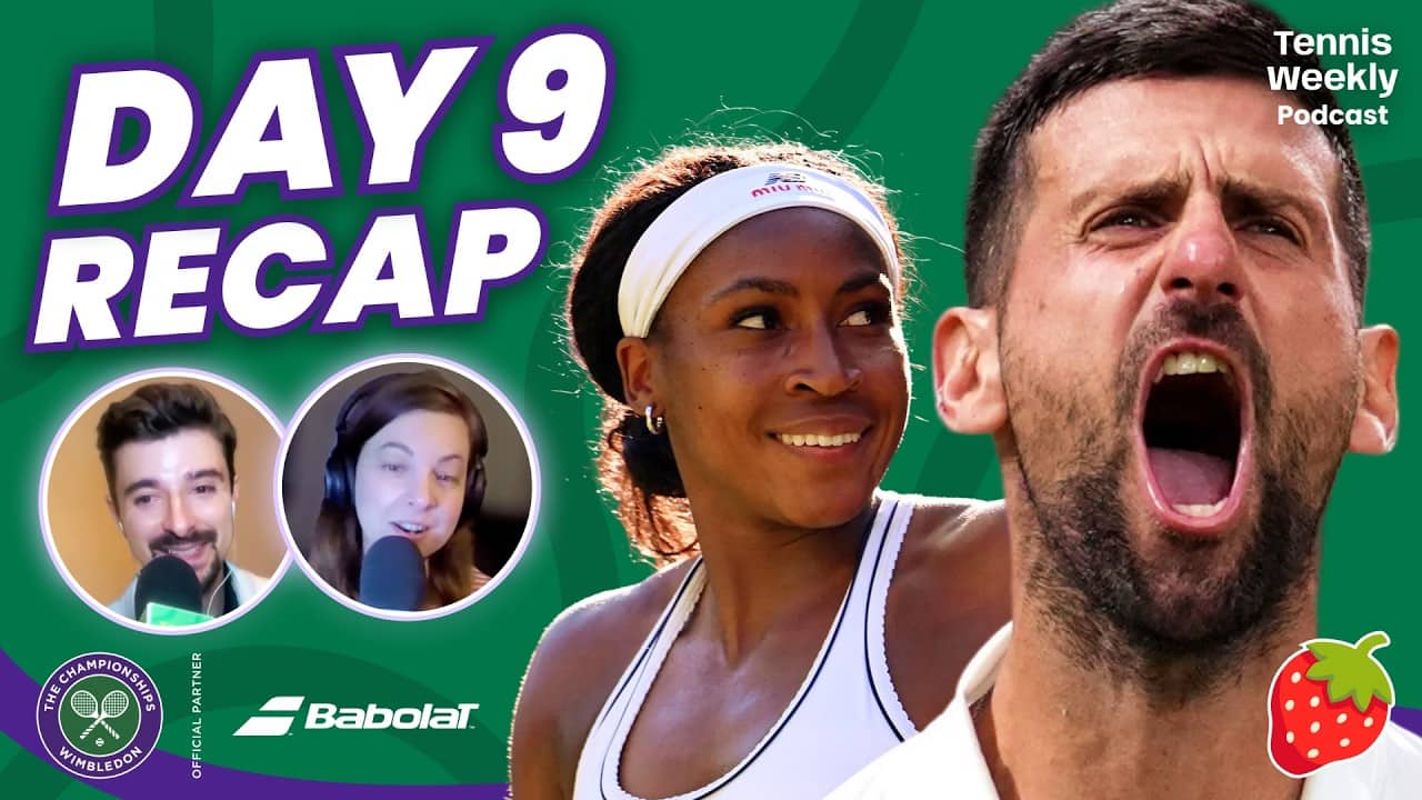 Djokovic wins LONGEST quarterfinal EVER + Gauff makes 1st SEMIFINAL against Muchova | Wimbledon 2026