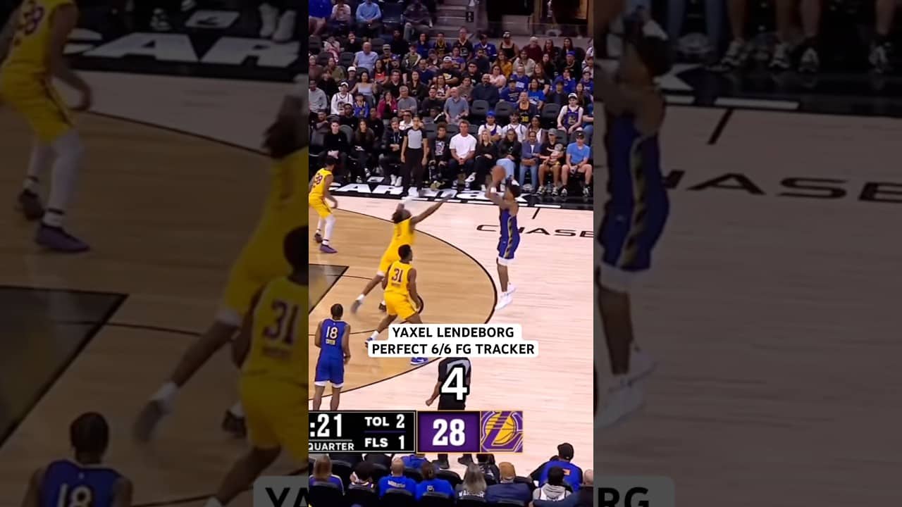 Yaxel Lendeborg was perfect from the field in his NBA summer league debut