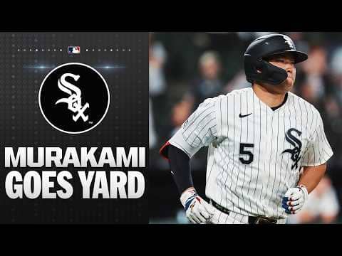 Munetaka Murakami powers his fifth home run of the season with the White Sox 💥 | 村上 宗隆ハイライト