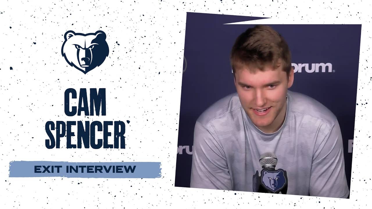Cam Spencer | 2025-26 Grizzlies Exit Interviews