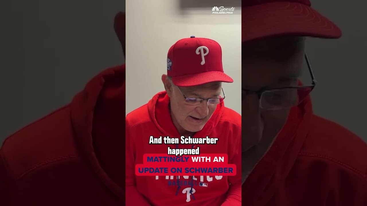 Don Mattingly explains why Kyle Schwarber was scratched just minutes before Tuesday's game