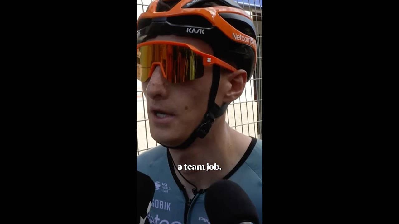 Ben Turner emotional after sacrificing his race to help Egan Bernal 💔
