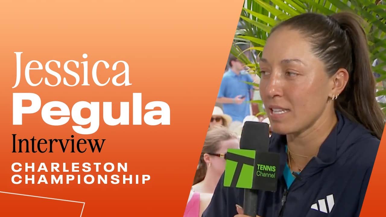 Jessica Pegula on winning two straight Charleston titles | 2026 Charleston