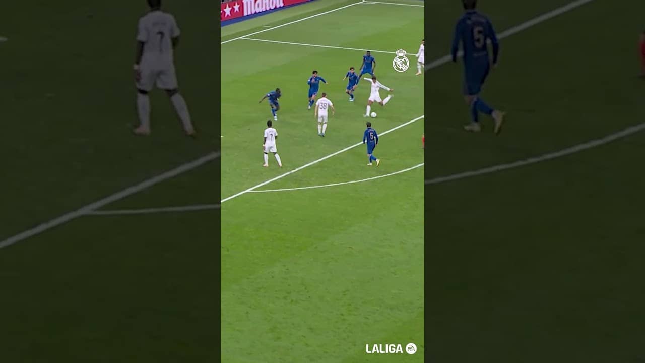 🚀 A tidy left-foot finish from #Bellingham! #LaLigaHighlights