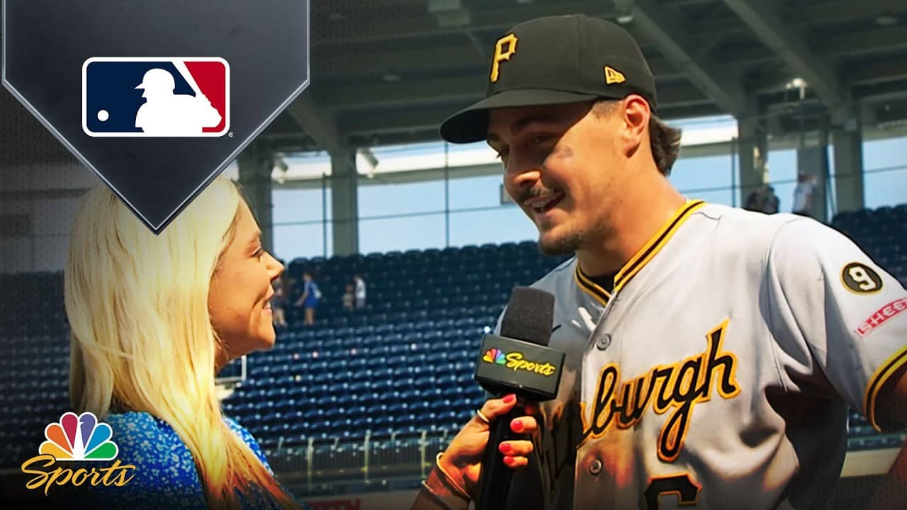 Konnor Griffin: Making Pirates fans happy 'all I'm trying to do' | Star-Spangled Sunday | MLB on NBC