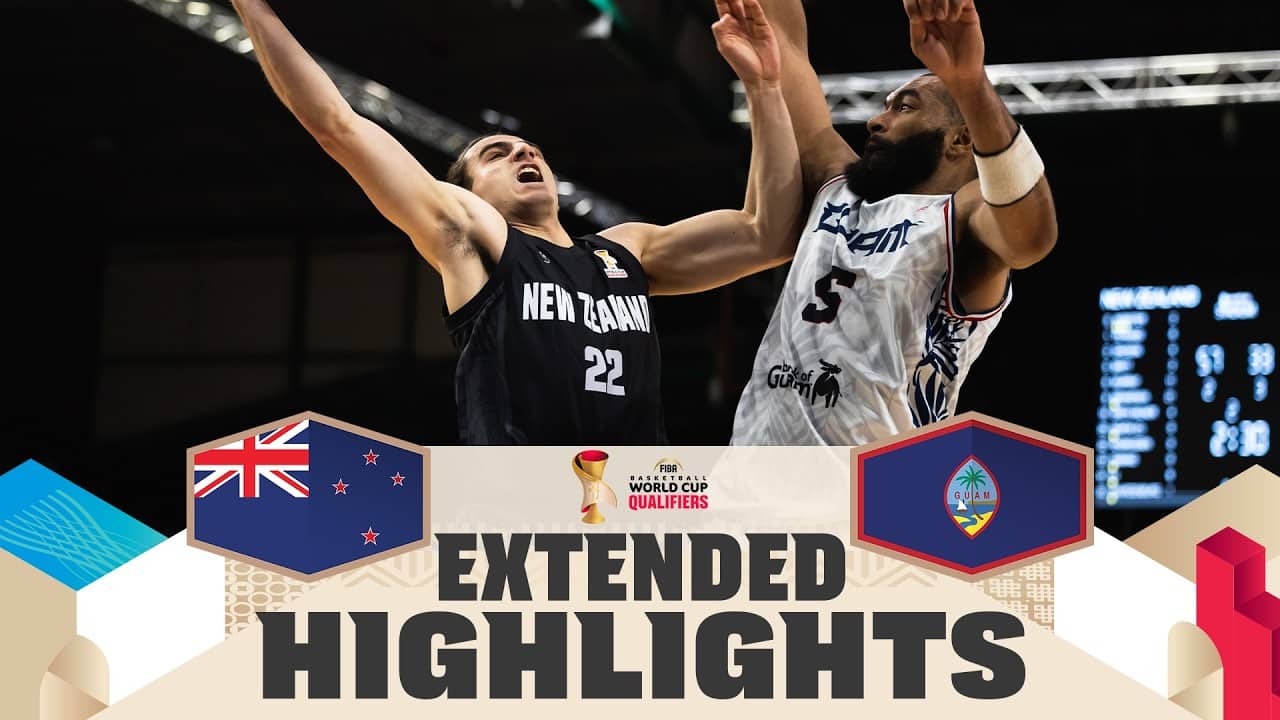 New Zealand 🇳🇿 v Guam 🇬🇺 | Extended Highlights | FIBA Basketball World Cup 2027 Asian Qualifiers