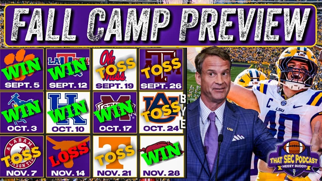 LSU 2026 Football Preview: Can Lane Kiffin Deliver Playoff Run in Year 1?
