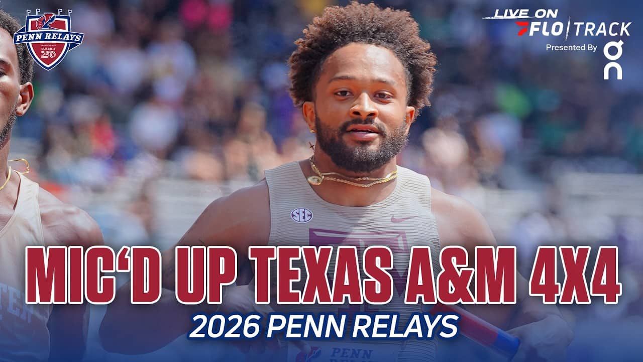 Mic'd Up With The Texas A&M Aggies at The 2026 Penn Relays
