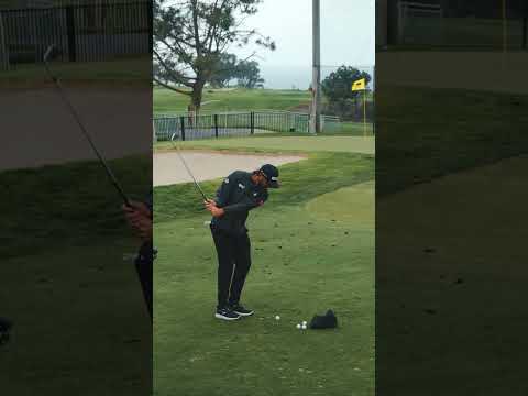 Range work with Max Homa at Torrey Pines. #golf #cobragolf #maxhoma #torreypines