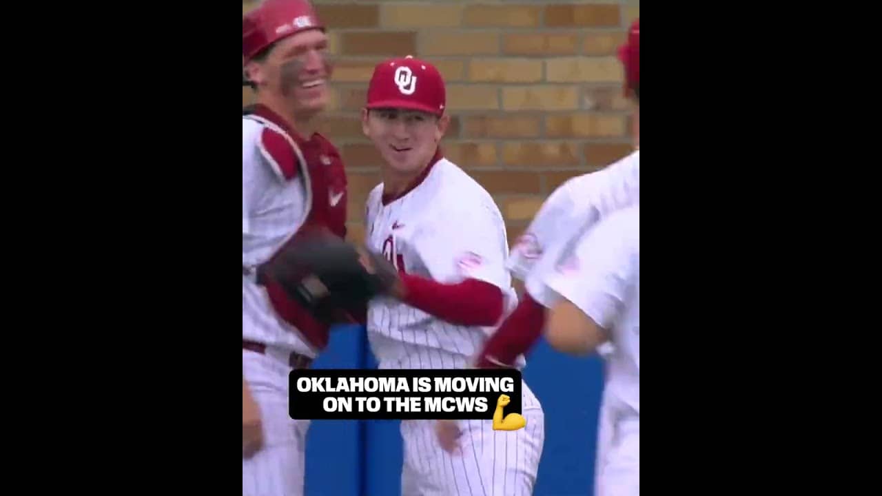 The Sooners' first trip to the MCWS since 2022 👏