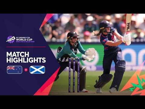 New Zealand v Scotland | Match Highlights | Women's #T20WorldCup 2026