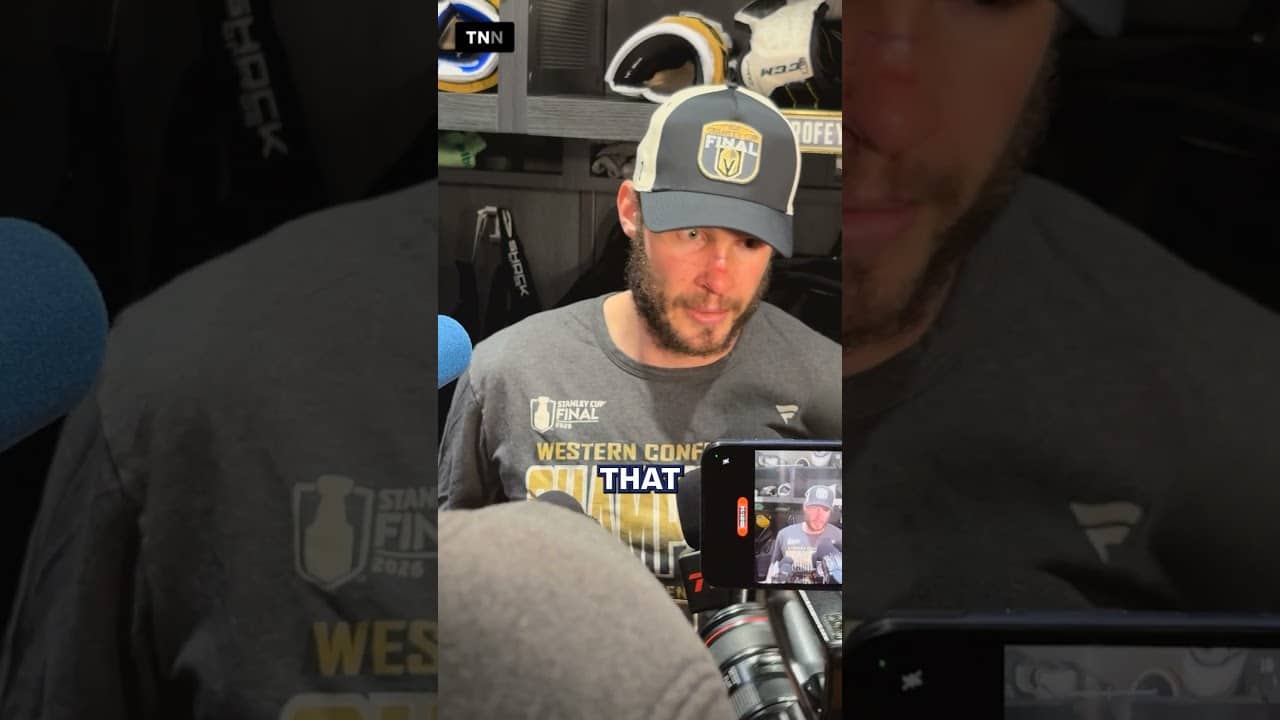 Brayden McNabb - Vegas Golden Knights | Game 3 (Post-Game)
