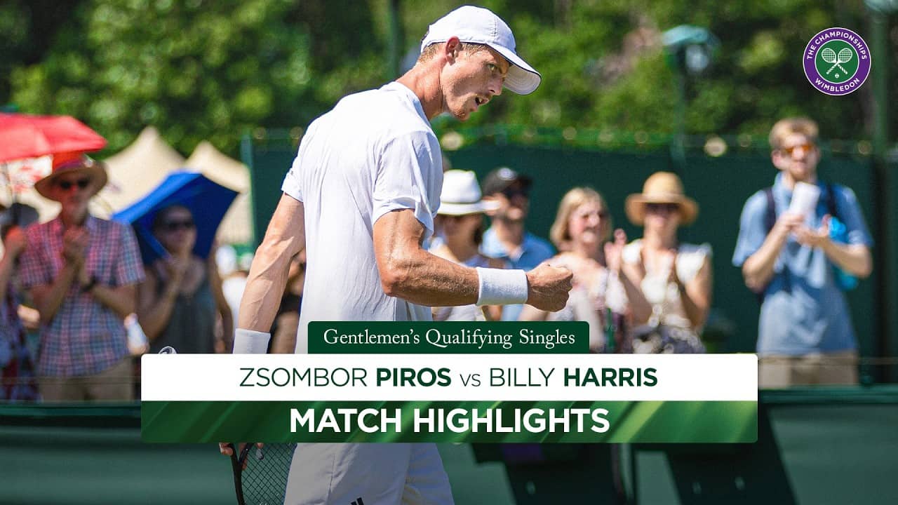 Harris marches on! 🔥 | Billy Harris vs Zsombor Piros Highlights | Wimbledon 2026