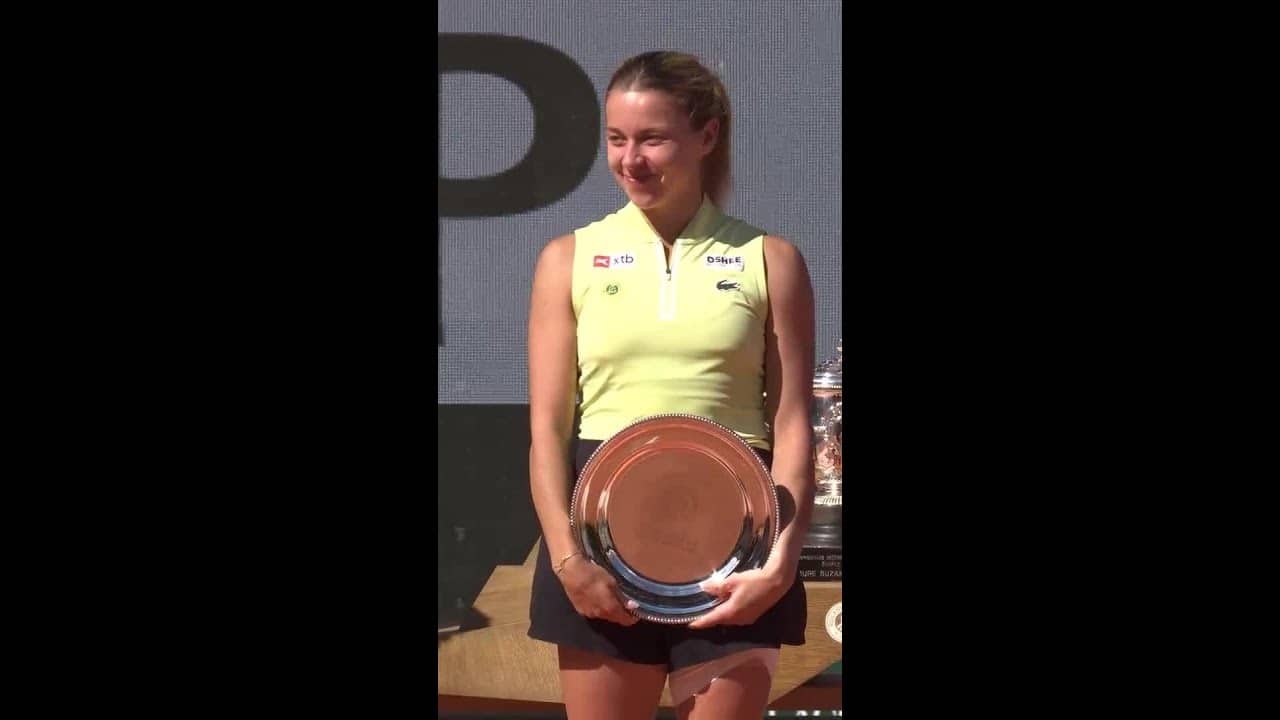 Maja Chwalinska, what a historical run 👏  #shorts