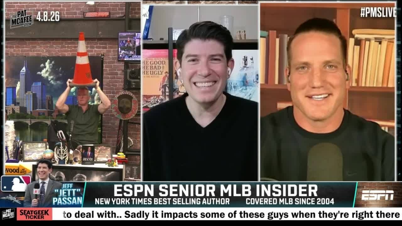 Jeff Passan says the World Series IS NOT through the AL Central because... | The Pat McAfee Show