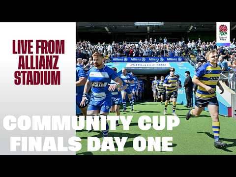 LIVE | Community Cup Finals day one 2025/26 | Allianz Stadium