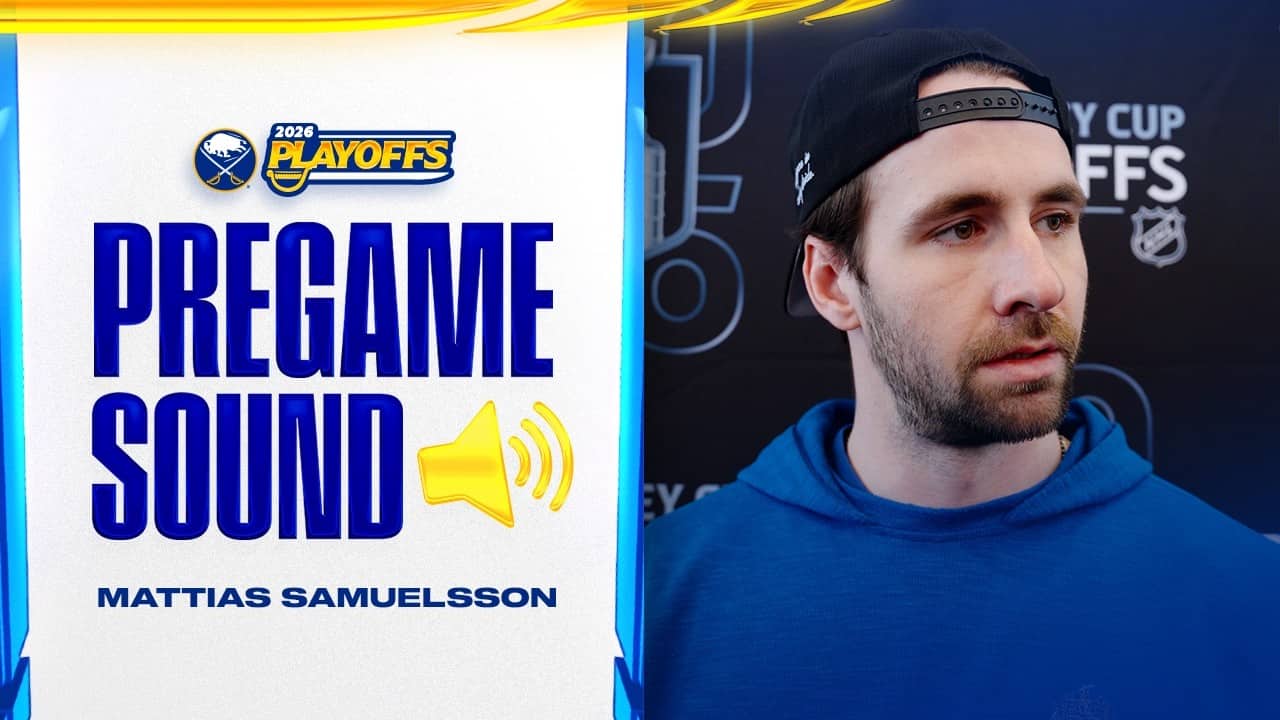 "Very Happy For Him" | Mattias Samuelsson On Lindy Ruff Nominated For Jack Adams | Buffalo Sabres