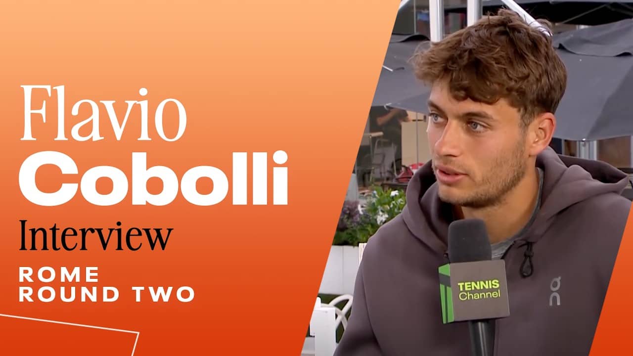 Flavio Cobolli Happy to be Back at "Favorite Tournament" on Tour | 2026 Rome