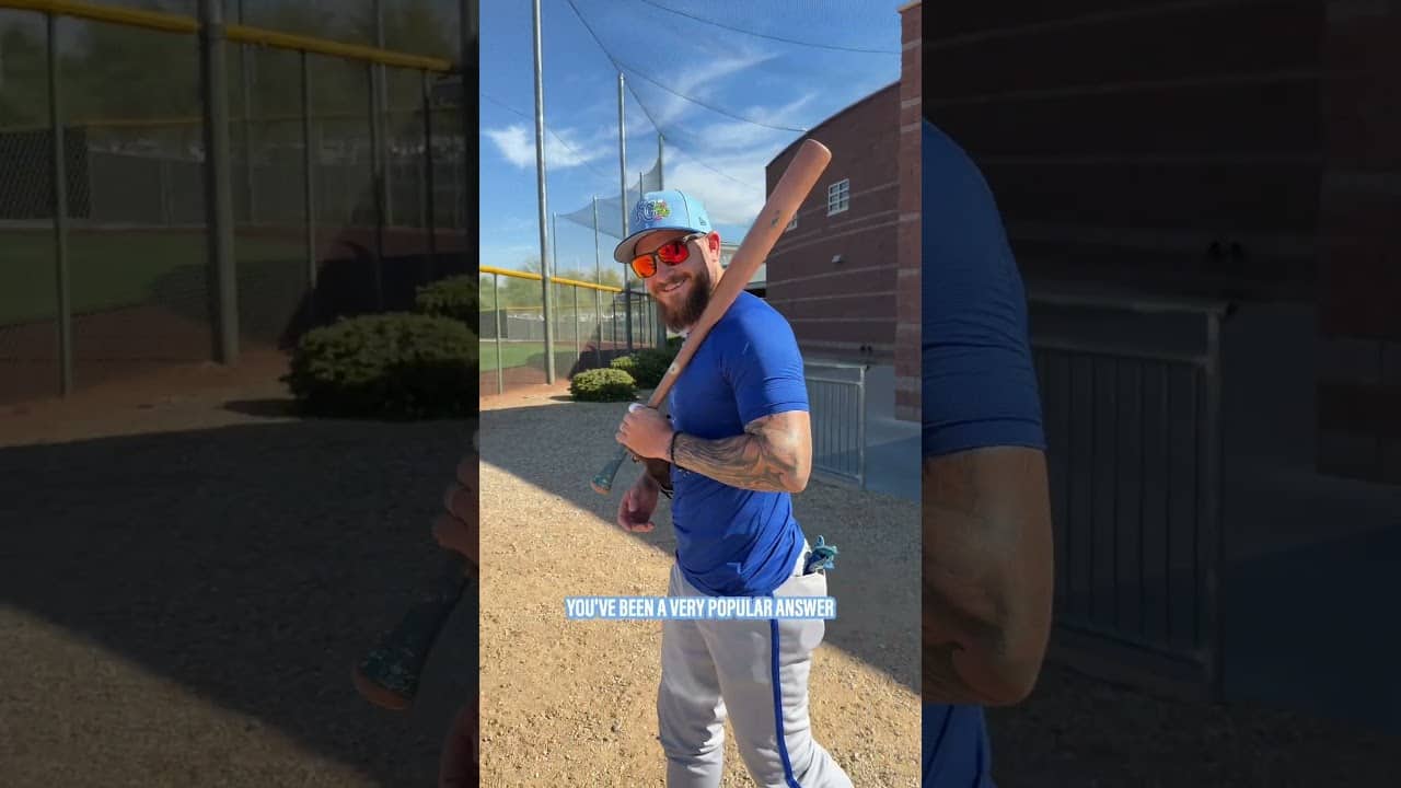 Which Teammate Would The Royals Call If They Got A Flat Tire? #qotd #springtraining #kcroyals #MLB