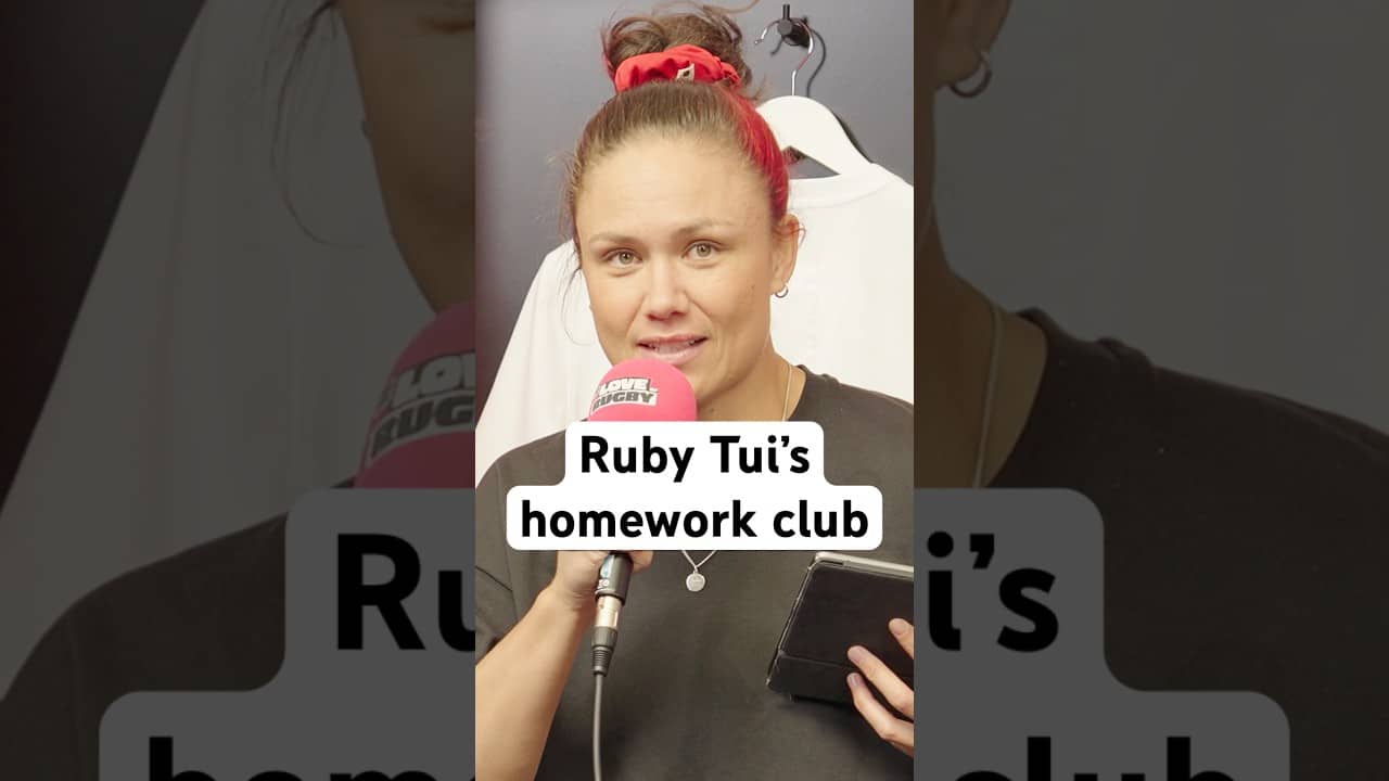 Ruby Tui gives a lesson in history 👩‍🏫🏉 #womensrugby #rugby