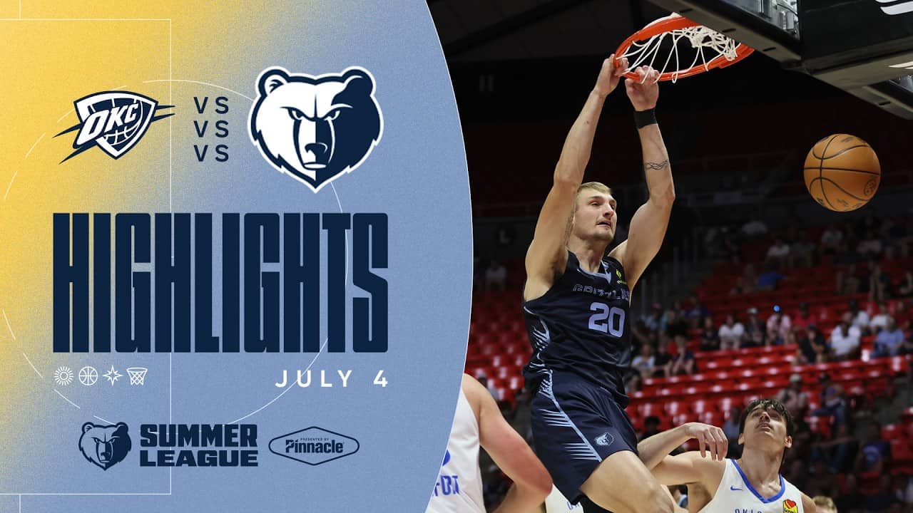 Memphis Grizzlies Highlights vs. Oklahoma City Thunder