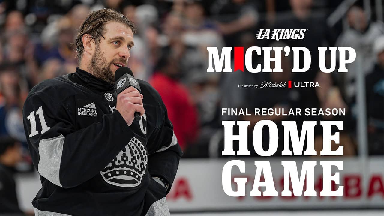 Anze Kopitar was Mic'd Up for Fan Appreciation Night! 🖤