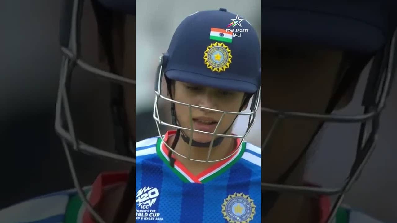 स्मृति मान्धना की लगातार दूसरी अर्ध-शतकीय पारी 💪 #t20worldcup #cricket #reels