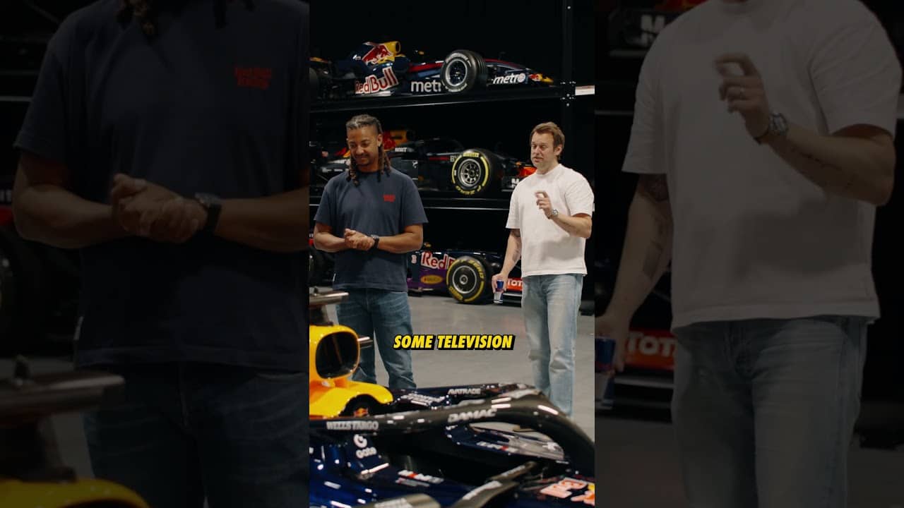 There’s more to the gloss than meets the eye 🔍💙 #F1 #RedBullRacing
