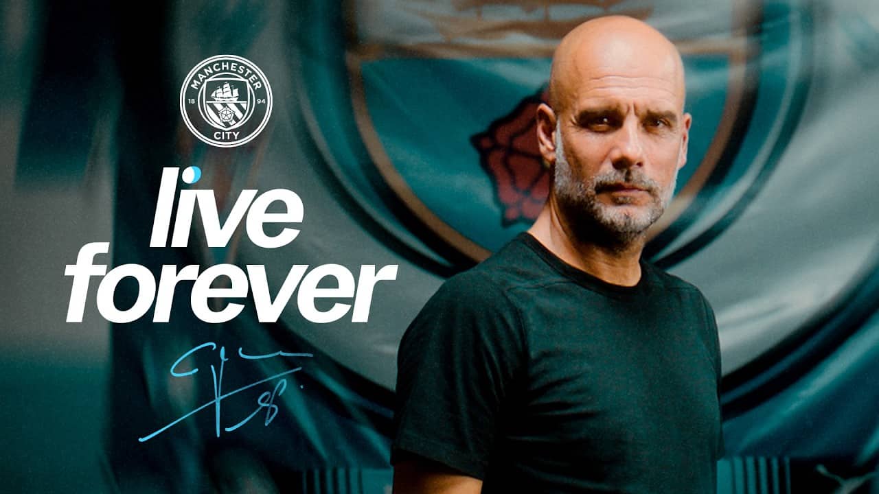 10 Years with Pep Guardiola at Manchester City | Live Forever