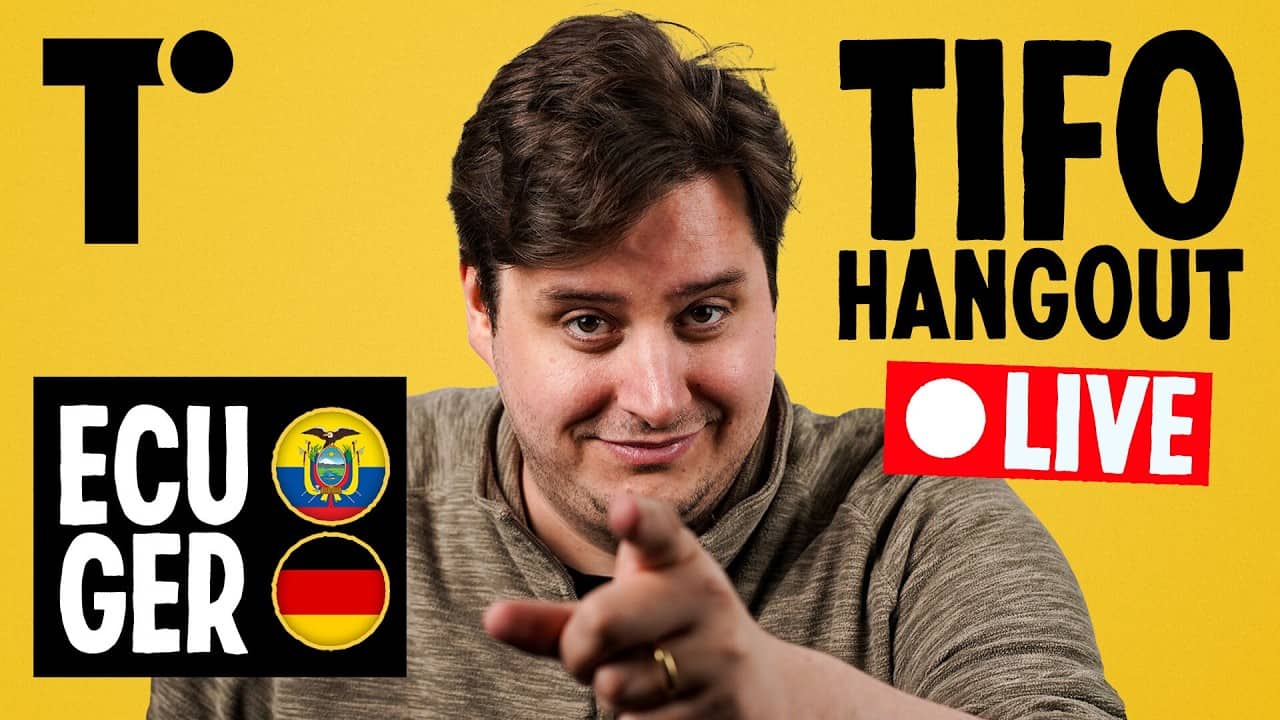 Ecuador vs Germany | Tifo Football Live!