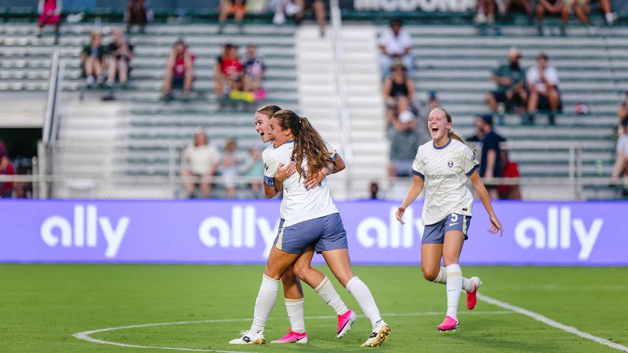 Press Conference: Sally Menti and Maddie Mercado on Loss to Courage