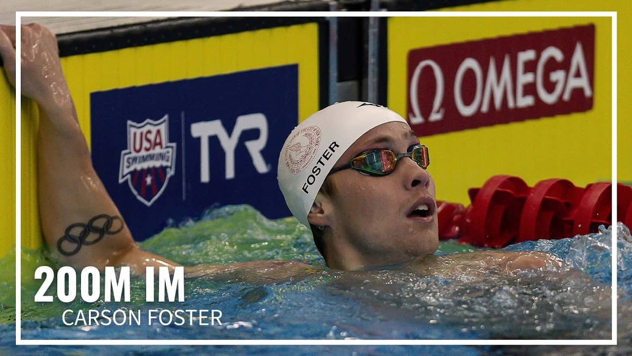 Carson Foster With Strong 200M IM | 2026 TYR Pro Swim Series Westmont