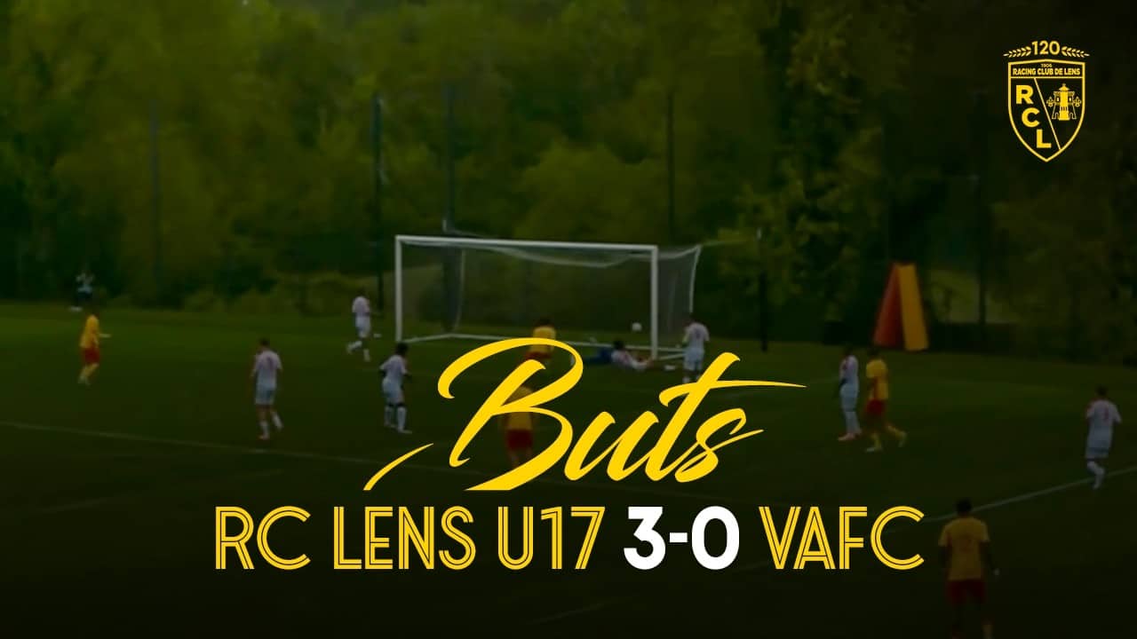 U17 I Les buts lensois lors de RC Lens-Valenciennes FC (3-0)