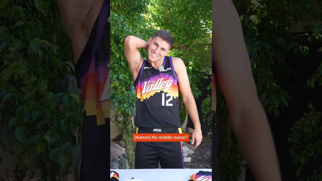 Collin Andrew Gillespie. Remember the name... The full name that is 😂 #shorts | Phoenix Suns
