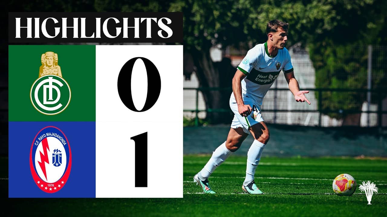 RESUMEN | Elche Ilicitano 0-1 Rayo Majadahonda | SEGUNDA FEDERACIÓN