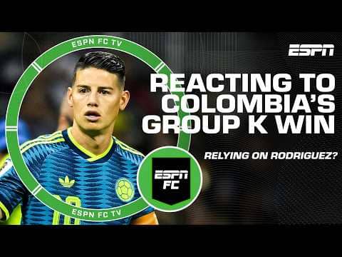 James Rodriguez needs 'moments of magic' for Colombia! - Alejandro Moreno | ESPN FC