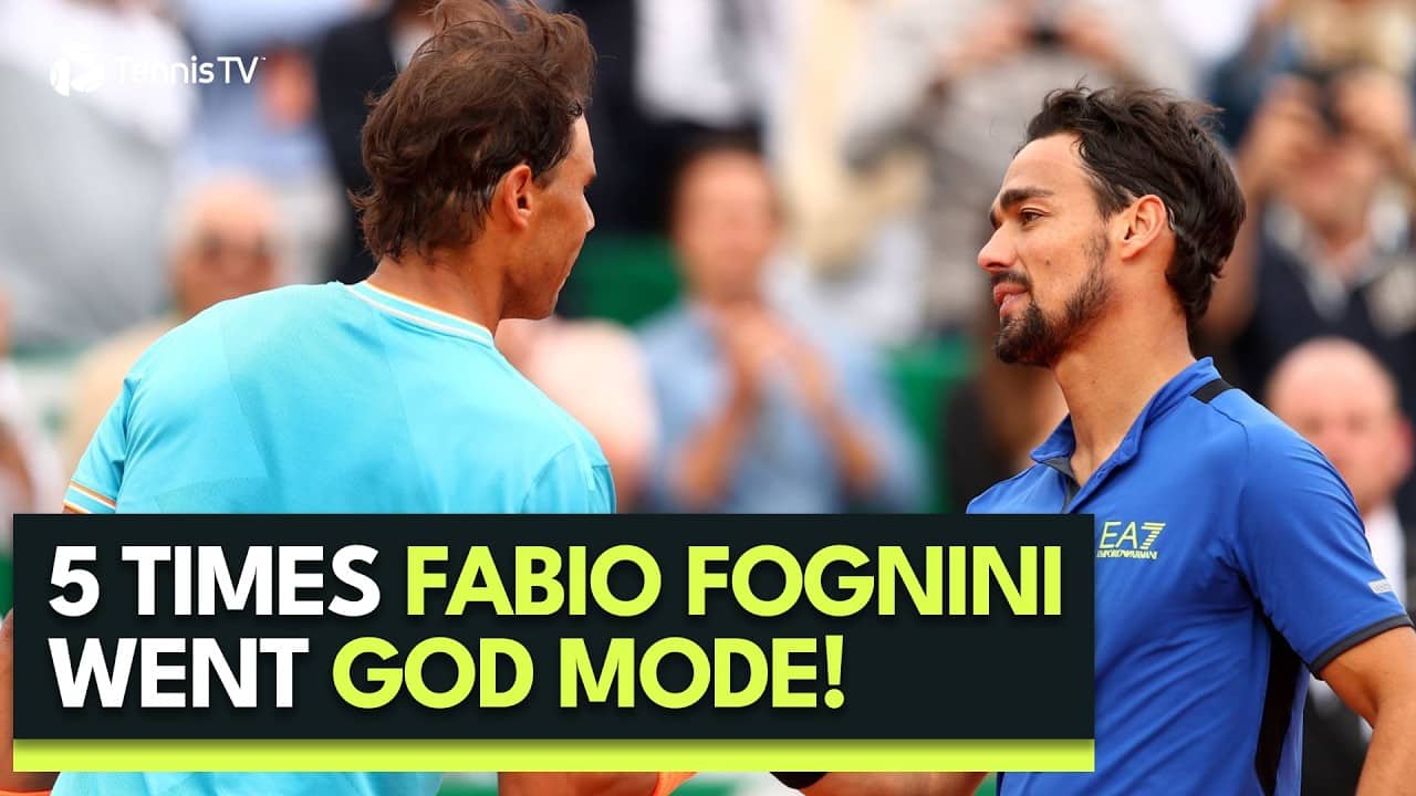 5 Times Fabio Fognini Went GOD MODE 🤯