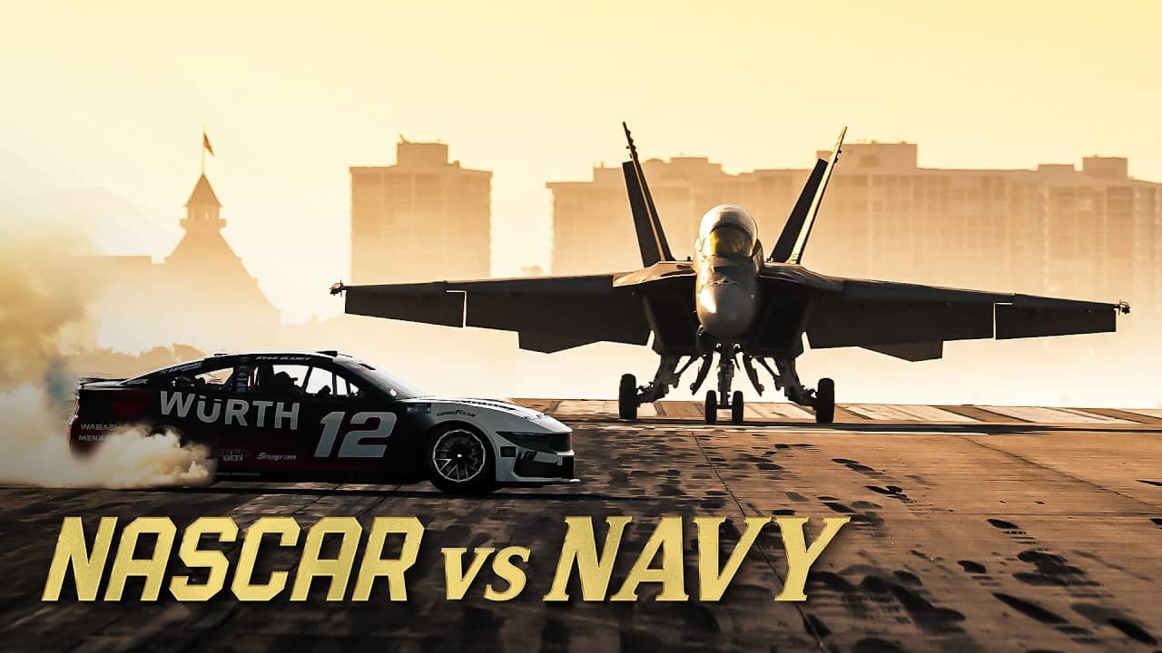 The San Diego Mini Movie | NASCAR vs Navy