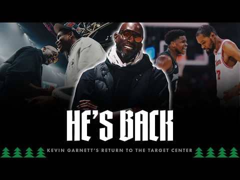Track The Pack: Kevin Garnett RETURNS To Target Center | Anthony Edwards vs. Kevin Durant