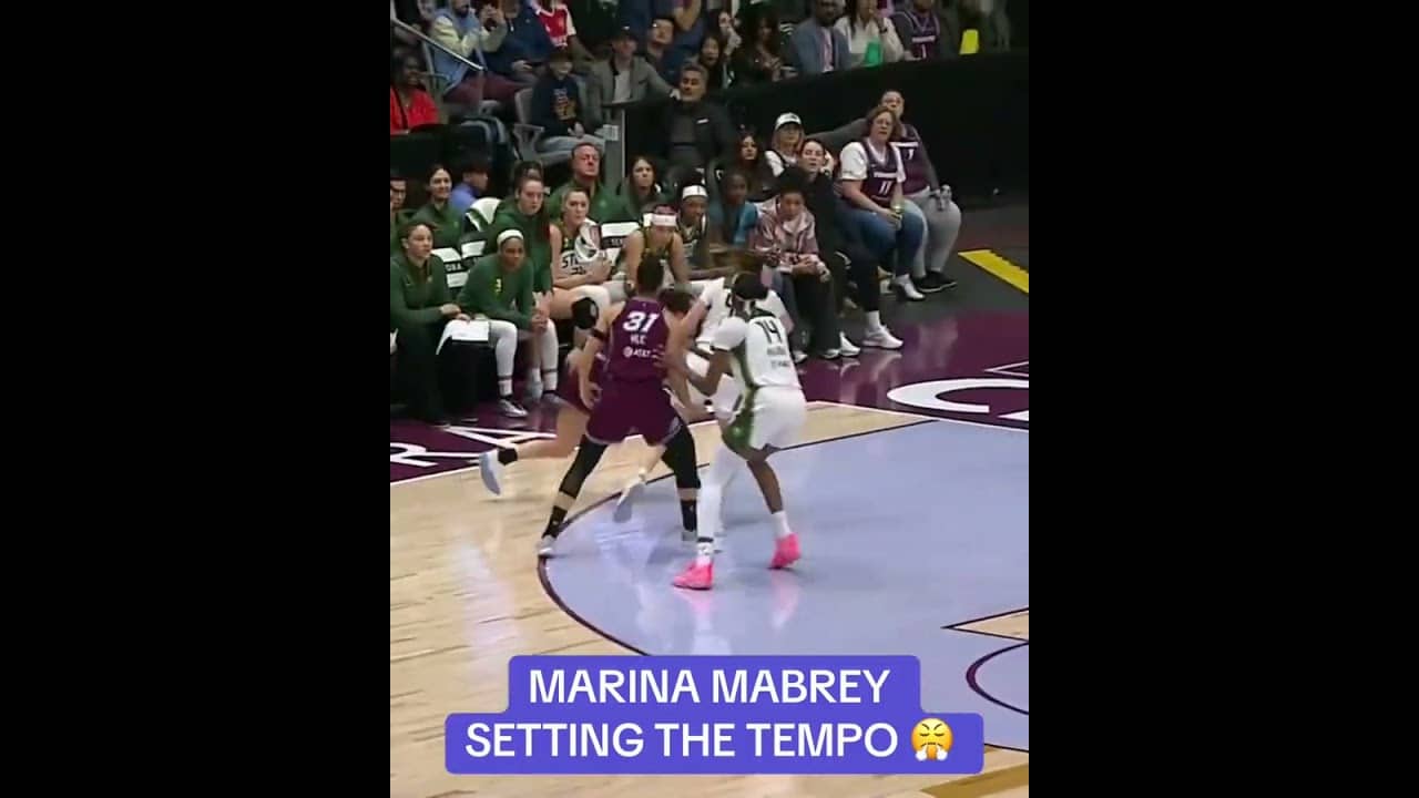 Marina Mabrey led the way with 26 PTS in the Toronto Tempo's first-ever win 🔥