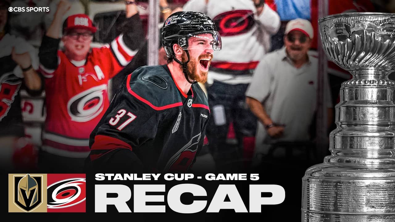 Andrei Svechnikov scores twice as Hurricanes top Golden Knights, take 3-2 series lead | 2026 Stanley
