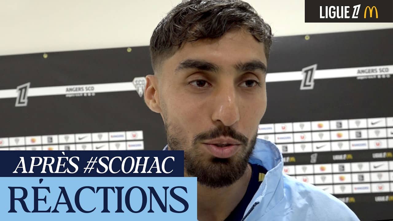 💬 Après Angers SCO - HAC (1-1), réactions de Yanis Zouaoui