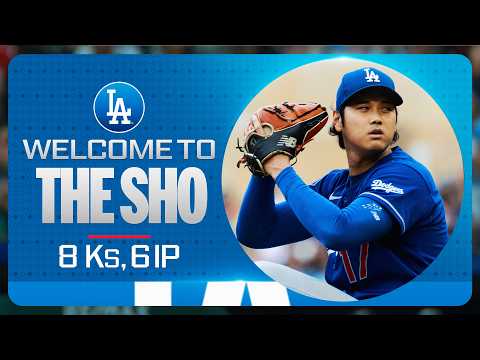 FULL at-bats of Shohei Ohtani's 8 strikeouts with the Dodgers over a strong 6-inning start 💪