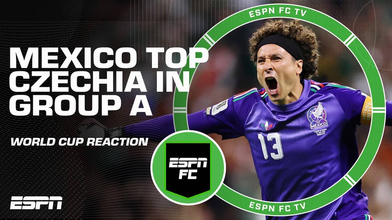 Czechia vs. Mexico Reaction: This is HISTORICAL from Mexico – Herculez Gomez | ESPN FC