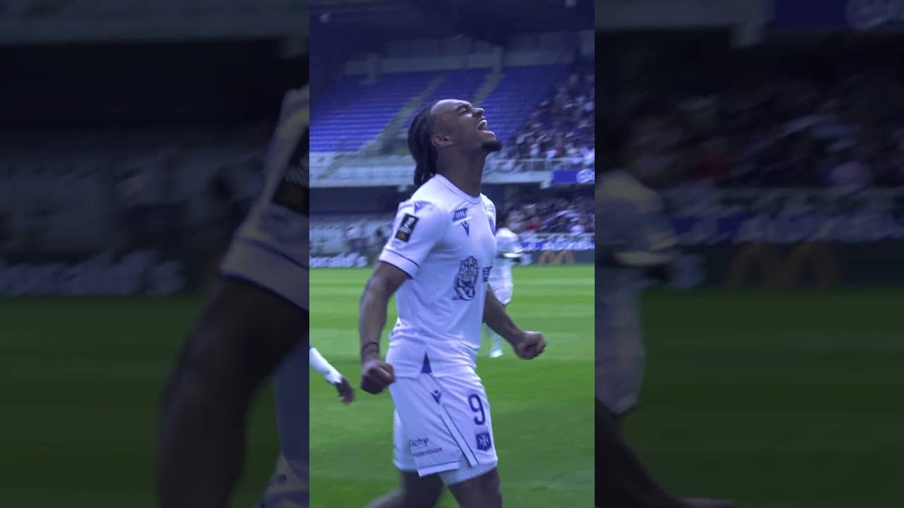 Le premier but de Sékou Mara à l'AJA  #shortaja